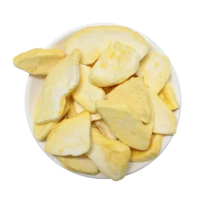 GMP 076 Pure Natural 100% Dried Fruit Freeze Dried Fruit Papaya Slice Cube OEM Professional