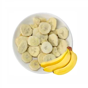 GMP 084 Dried Dry Fruits Banana Chips 100% Natural Organic Freeze Dried Banana Slice