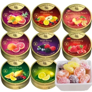 German Mixed Flavor Mint Hard Candy Fruit Candy 200g Snack Exotic Casual Snack Candy