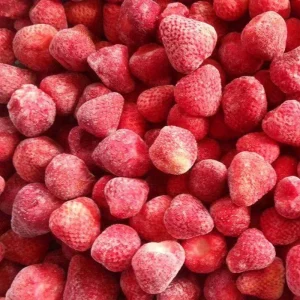 Grade A Standard Export Quality IQF Frozen Strawberries Whole and Sliced for Global Distribution