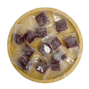 Grape Flavor Fruit Jelly Candy Various Tastes Cube Fruit Soft Sweets Grape Fruit Snacks