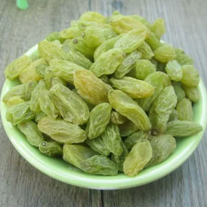 Green Dry Fruit Raisin Sweet Taste Snack Preserved Dried Fruits Packaging FD Syrup Process Including Varieties
