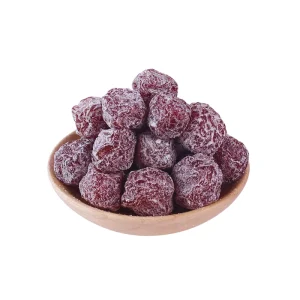 Guangdong Bulk Manufacturer Supplies Fruity Big Snow Plum Snowflake Plum Office Leisure Snacks Marshmallow Candied Fruits
