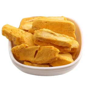 Guoyue Freeze Dried Mango Dice Gefriergetrocknete Mango Lyofilizovane Instant Fruit Powder Sweet Snack Freeze Dried Mango Slice