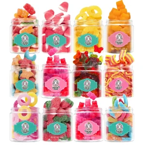 HACCP BRC Certified Bulk Fruity Gummy Candy Halal Vegetarian