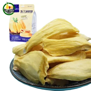 HACCP Certified Freeze Dried Jackfruit Healthy Snack From China Preserved in Sweet Taste Bulk Packaging