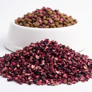 HACCP Certified Freeze Dried Sour Blueberry Diced 2 6mm Bulk Blueberry Pieces Pet Food Bakery Ingredients Moisture <=5%