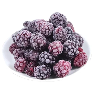 HACCP Certified Frozen Blackberries IQF Grade A Whole Fruit 10kg Carton for Jam Yogurt Dessert Production