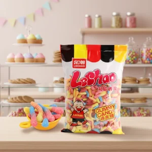 HACCP HALAL Factory Snack Sweet Mix Fruity Flavor Multi Colored Animal Shape Gummy Candy