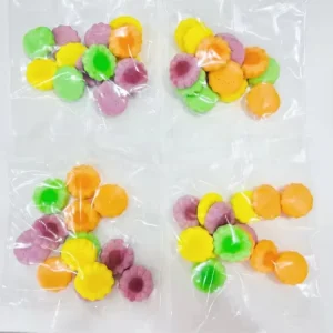 HALAL Certificated Sugar Free Private Label Customized Packaging Soft Chewy Gummy Candy Assorted Fruity Flavor Mixed Fruit Sugar