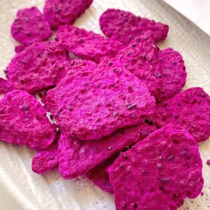 HALAL KOHSER CERTIFICATE 100% Natural FD Dragon Fruit Freeze Dried Sweet Red Pitaya ODM OEM Private Label