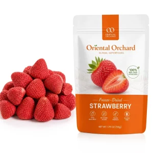 HALAL KOHSER CERTIFICATE Dried Fruit 100% Natural Freeze Dried Strawberry ODM OEM Flavor Private Label