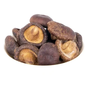 HALAL KOSHER CERTIFICATE Crunchy Shiitake Mushroom Chips Nutritious Dried Food ODM OEM Flavor Private Label