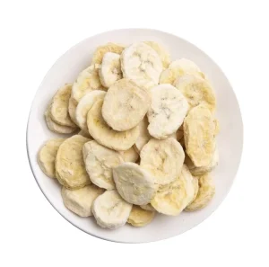 HALAL Kosher Food 100% Natural Freeze Dried Whole Banana Ready to Eat Healthy Fruit Snack Sweet Taste 12 Month