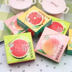Haiyi Multi flavor Fruity Gummy Candy Multi Colored Ball shaped 50g Bag