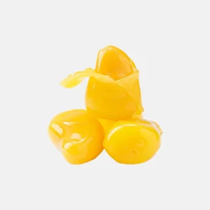 Halal Certified Fruit Flavored Candies Juice Peeled Mango Gummies