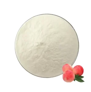 Halal Certified Pure Peach Juice Concentrate Powder Natural Peach Fruit Extract for Solid Drink Raw Material
