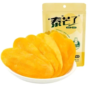 Halal Dried Mango Slices 80g Preserved Fruit Casual Exotic Snacks Bulk