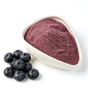 Halal Freeze Dried Blueberry Powder Low MOQ Custom Packaging Smoothie Mix Ingredient Vegan Bulk