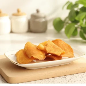 Halal and Kosher Certificate Dried Food Vacuum Fried Sweet Potato Chips ODM OEM Private Label