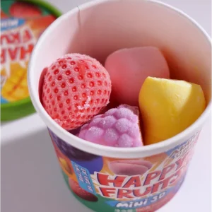 Happy Fruits Soft Ice Cream Four Fruity Flavors Bag 150g