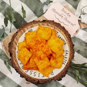 Hard Textured Crispy Fried Fruit Vegetable Pan Chips Snacks Spicy Steak Flavor Bulk Bag Packaging Adult Snacks