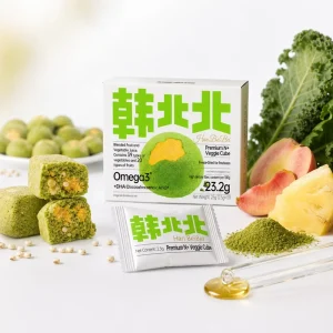 Health Management Freeze Dried Fruits and Vegetables Cube Mixed Fruit Veggie Juice Healthy Food for Dietary Nutrition