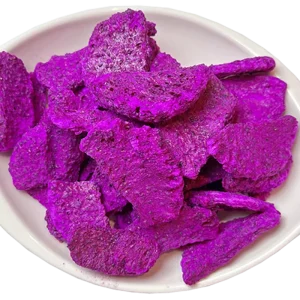 Healthy 100% Pure Soft Dry Dragon Fruit China’s Frozen FD Preserved Dragon Fruit Sliced Vacuum Packed in Bulk for