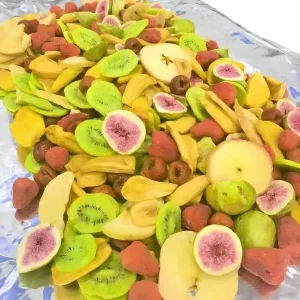 Healthy Freeze Dried Vegetables and Fruits Natural Sweetness Taste Dry Fruits in Vacuum Pack FD Drying Process