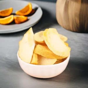 Healthy Freeze Dried Yellow Peach Sliced Powder Freshly Vacuum Packed Bulk 1kg bag Snacks