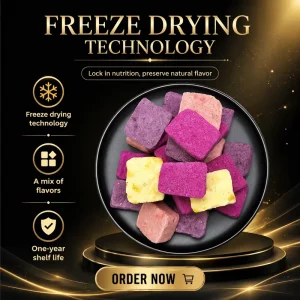Healthy Frozen Dried Yogurt Snacks Sweet Tasteful Mixed Fruit Flavors No Preservatives Fried and Packaged in Bags