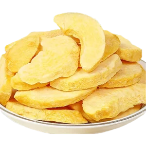 Healthy Frozen Yellow Peach and Dried Fruits Bulk Sweet Cooling Food Freeze Dry Snack and Preserved Without Sugar