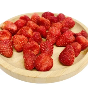 Healthy Snack Deliciously Sweet Frozen Dried Strawberries for Tea Original Sugar Free Flavor Bulk Packed
