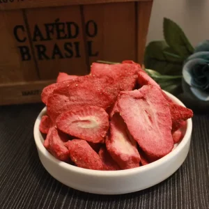 Healthy Snack Freeze-Dried Strawberry Long Shelf Life Without Sugar Freeze Dried Fruit Strawberry Slice