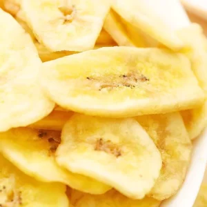 Healthy Snacks VF Banana Snacks Fruit Chips Vacuum Fried Plantain Chips for Exporting