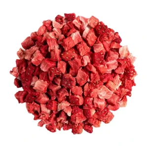 Healthy Vacuum Freeze dried Fruit Strawberry Instant Snacks for Tea Food