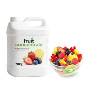 High Brix Fruit Concentrate Natural Flavor Mixed Fruit Concentrate Liquid for Beverage Yogurt Baking Customizable Flavor FDA