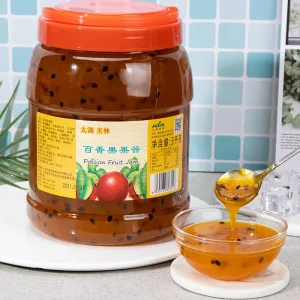 High Freshness Light Sweet Passion Fruit Preserves HACCP Certified Non GMO Natural Fruits for Beverage Dessert Use