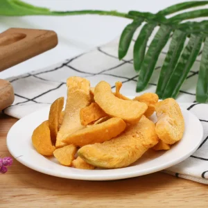 High Quality 1000g Bag Freeze Dried Organic Yellow Peach Custom Freeze Dryed Fruit Natural Preservation Bulk Packaging