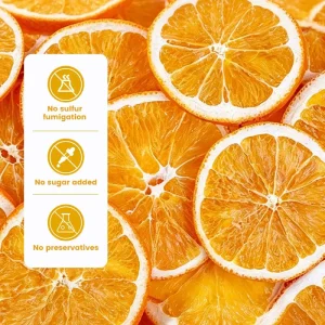 High Quality China Air Dried Red Orange Slices in Bag Packaging 10kg Carton for Fruit Tea and Health Drinks