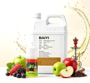 High Quality Concentrated Shisha Liquid Syrup Fruit Flavor Fragrance Oil in Bottle for Tobacco and Hookah Use