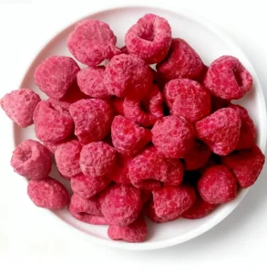 High Quality FD Sliced Sweet Dried Raspberries Water Preserved Frozen Bulk Packaging Fruit ISO Certified Ready to Eat