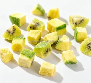 High Quality Factory Price Natural Fresh No Added Freeze Dried Particle 10*10 mm Kiwi Delicious
