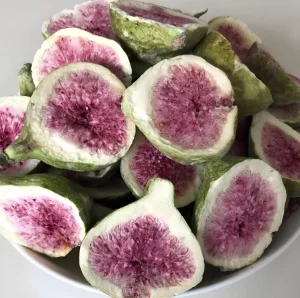 High Quality Freeze Dried Fresh Figs Healthy Snack Chips Bulk Freeze Dried Fruit FD High Quality