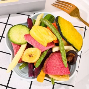 High Quality Freeze Dried Fruits Vegetables Mixed Bulk Packaging Water Stylish Product WANHUANTANG Brand Customizable
