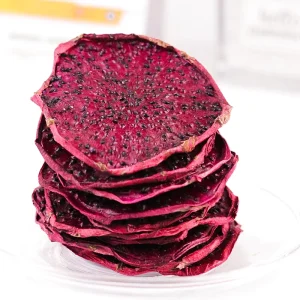 High Quality Fresh Chinese Sweet Dry Fruit Air Drying Dried Red Dragon Fruit for Snack