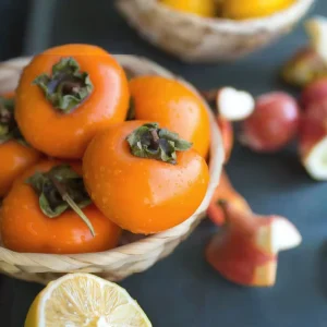 High Quality Fresh Yellow Persimmon Natural Sweet Taste Non Astringent Fruit Bulk Export From China Origin