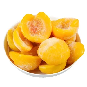 High Quality Frozen Fruit IQF Frozen Fruit Yellow Peach Half Cut