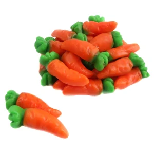 High Quality Halal Carrot Shape Children’s Snacks Sweet Fruit Flavor Jelly Gummy Candy