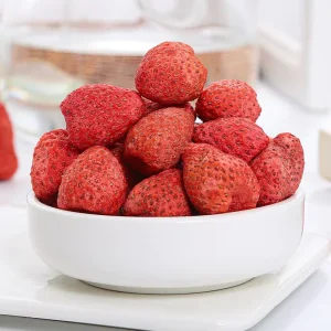 High Quality Organic Freeze Dried Strawberry Slices with Water Preservation in Stock